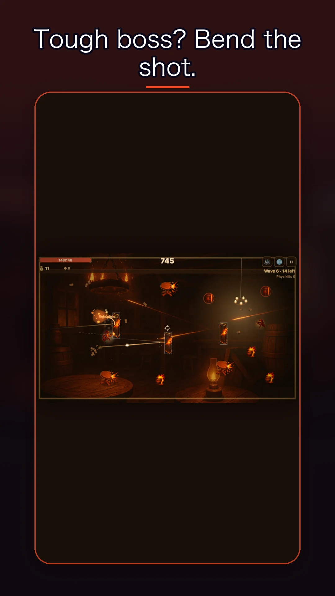 Ricochet Saloon: Gun Shooter screenshot