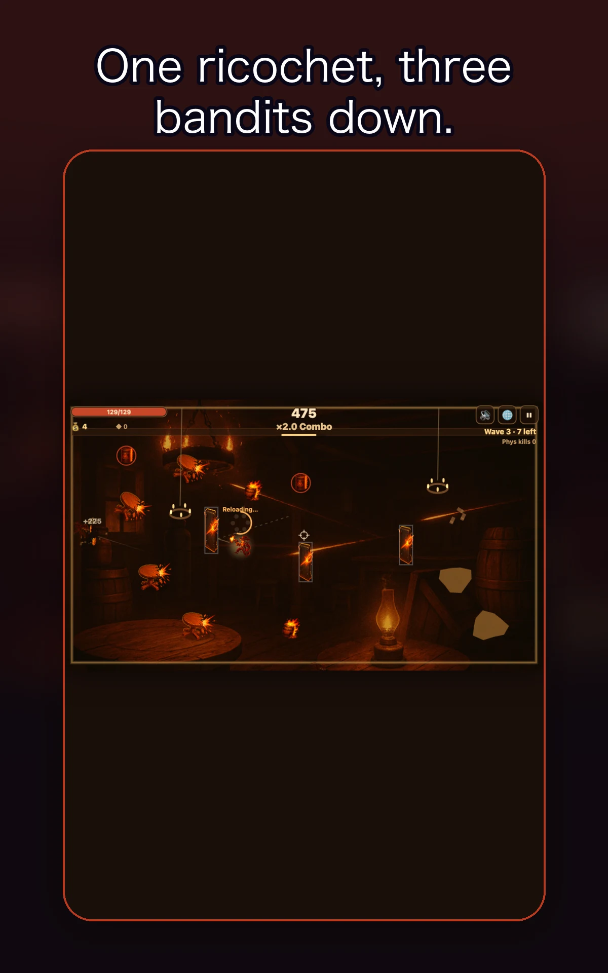 Ricochet Saloon: Gun Shooter screenshot
