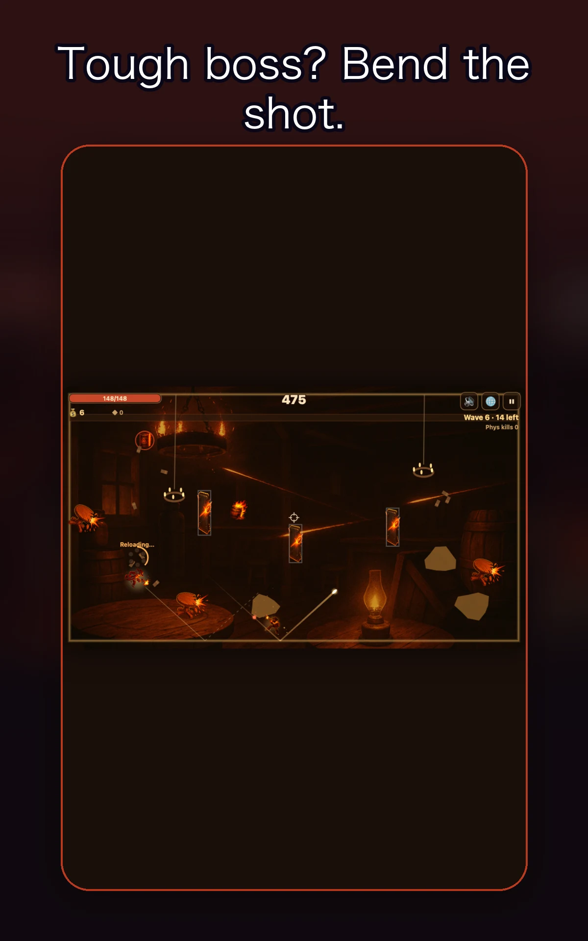 Ricochet Saloon: Gun Shooter screenshot